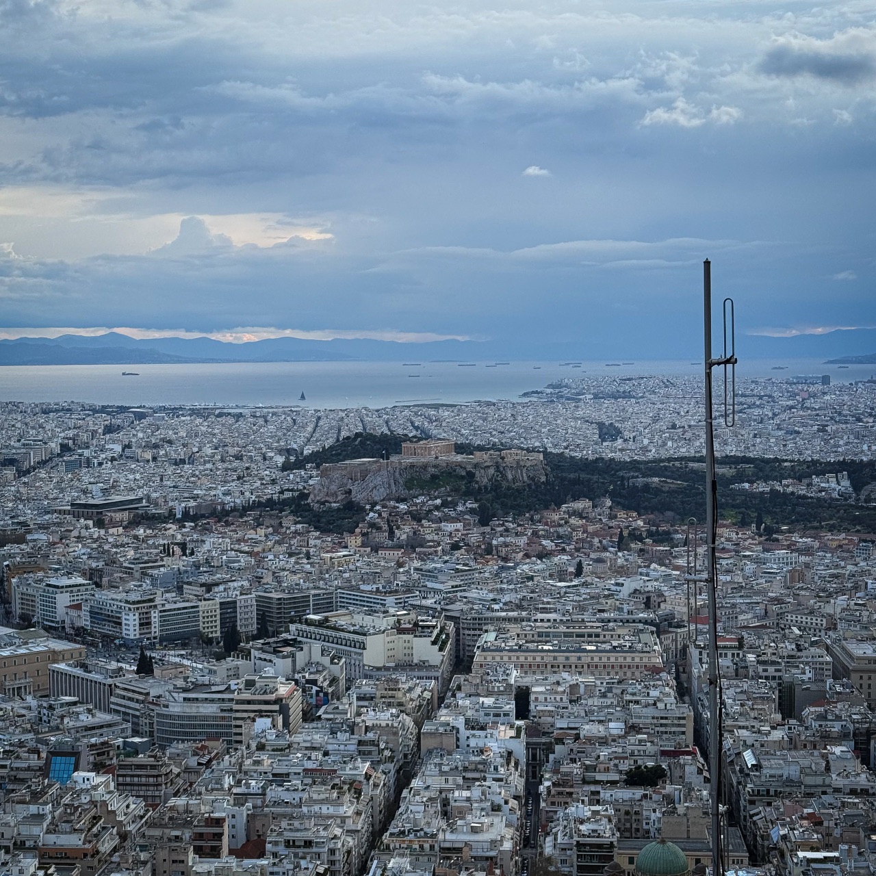 Pogled sa brda Likavitos