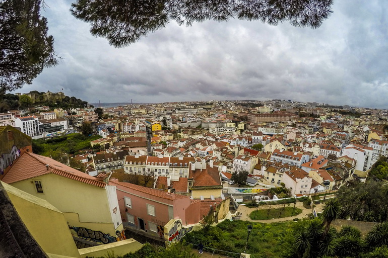 putopis iz lisabona - panorama grada