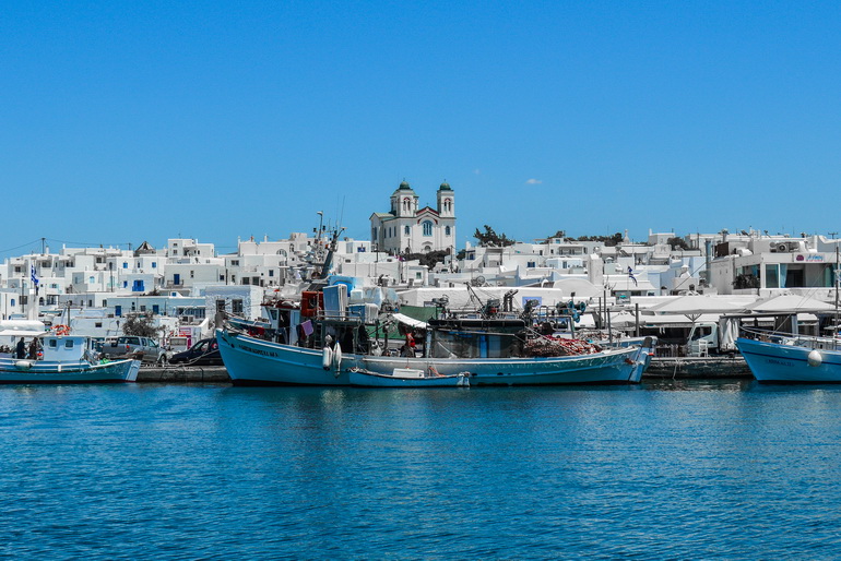 Grad Naousa na ostrvu Paros